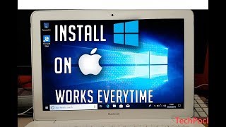 Install Windows 10 on ANY Mac WITHOUT BootCamp Method Works in 2021 [upl. by Aramat]