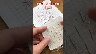 Crossing the Lines Perfecting Your Sashiko Pattern [upl. by Enale920]