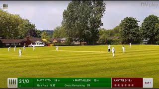 Middlewich CC 1st XI vs Warrington CC 1st XI [upl. by Anavoj]