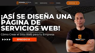 Cómo Crear una Página de Servicios Web Profesional PASO A PASO [upl. by Ahsiekin805]