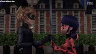 Ladynoir Umbrella Scene 4x22 ENGLISH SUB [upl. by Ylnevaeh53]