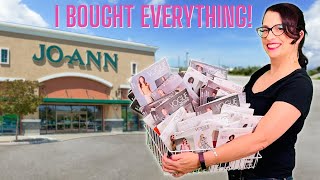 Store Closing Joann Vogue Pattern Mega Haul [upl. by Ellac245]