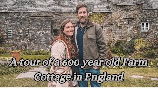 A tour of a 600 year old Farm Cottage in Cornwall England [upl. by Gundry]