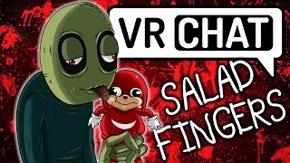 VRchat Salad Fingers needs his SPOONS [upl. by Alet]