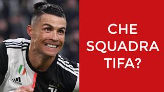 CHE SQUADRA TIFA CRISTIANO RONALDO Ecco la risposta [upl. by Ynogoham]