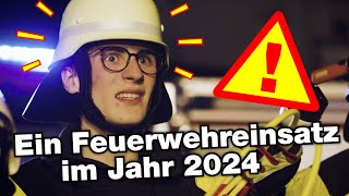 Ein Feuerwehreinsatz im Jahr 2024 [upl. by Demmer]