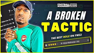 A BROKEN 442 FM22 TACTIC BEST FM22 ROLE  FM22 TACTICS  FOOTBALL MANAGER 2022 [upl. by Lettig]