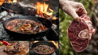 BEST OSSO BUCO  BUSHCRAFT STYLE [upl. by Wenona]