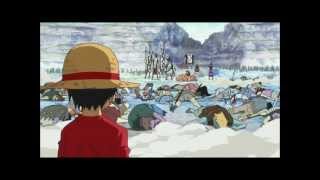 Luffy using Haki vs 50000 FishmenHD [upl. by Eppie]