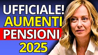 Aumenti Pensioni 2025 400€ per Invalidi e Nuova Rivalutazione Tutte le Novità della Riforma [upl. by Kizzie]