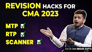 CMA Exam Preparation  CMA Revision Hacks  Strategy to revise CMA Syllabus  Nikkhil Gupta sir [upl. by Hastings]