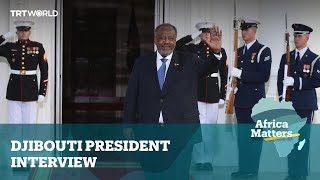 Africa Matters Djibouti President Interview [upl. by Ennahtur]