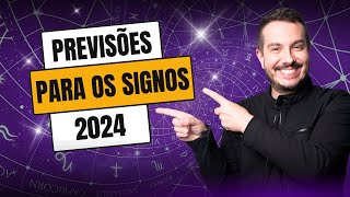 PREVISÕES 2024 TODOS OS SIGNOS  BARALHO CIGANO E TARÔ  André Mantovanni [upl. by Anwadal]