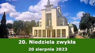 2008 g1000 20 Niedziela zwykła  Msza święta na żywo  NIEPOKALANÓW – bazylika [upl. by Ettessil]