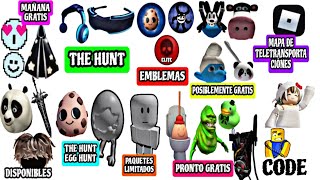 NOTICIAS DE ROBLOX  AURICULARES Y VISOR DE THE HUNT REVELADOS NUEVOS CÓDIGOS ARTÍCULOS GRATIS [upl. by Ahsiki967]