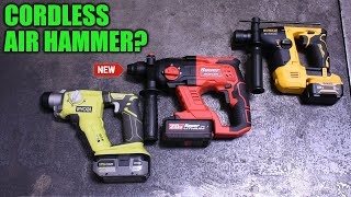 Best Compact SDS Rotary Drill Use as a Cordless Air Hammer [upl. by Vivie]