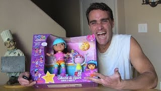 Dora and Boots Skate and Spin Unboxing  Dora The Explorer Toys Review  Konas2002 [upl. by Sproul]