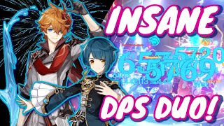 Childe and Qingqiu Have PERFECT Hydro Synergy  Genshin Impact DPSSupport Guide [upl. by Ahsaenat]