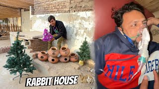 Rabbit House Ka Kam Start 😍 Mamu Ko Kia Ho Gea 😭 [upl. by Ahseuqal]