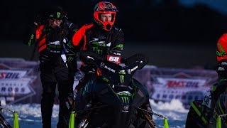 Tucker Hibbert 2018 Michigan Snocross National [upl. by Ennagem]