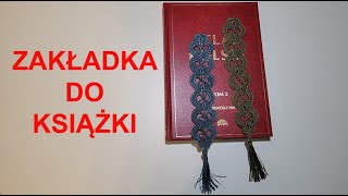 Zakładka do książki Bookmark Marcador SznurkowepasjeJoanny1964 [upl. by Nivar513]