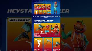 NEW HEYSTAN’S Locker Bundle fortniteitemshopreview shorts [upl. by Buchalter]