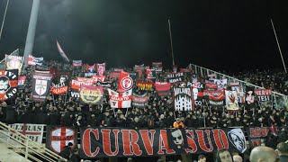 Nuovo coro Banditi Curva Sud Milano 🔴⚫️ Stadio Artemio Franchi di Firenze 040323 [upl. by Htebyram]