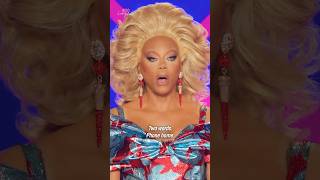 quotDid RuPaul just call her WHATquot dragrace shorts [upl. by Serafine]