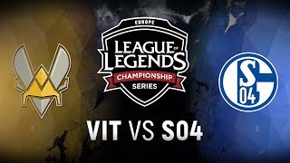 VIT vs S04  Semifinals Game 3  EU LCS Summer Playoffs  Team Vitality vs FC Schalke 04 2018 [upl. by Goldsworthy]