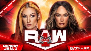 WWE RAW Becky Lynch vs Nia Jax Full Match [upl. by Fan40]