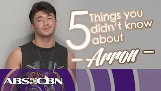 5 things you dont know about Arron Villaflor [upl. by Rednijar76]