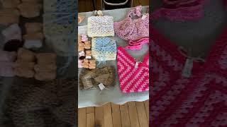 Craft fair set up 🥰 craftfair market crochet handmade diy crochetprojects crochetpatterns [upl. by Eselahc294]