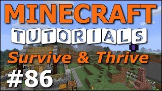 Minecraft Tutorials  E86 Savanna Biome Survive and Thrive Season 7 [upl. by Ause]