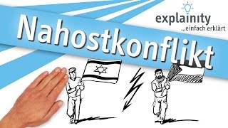 Nahostkonflikt einfach erklärt explainity® Erklärvideo [upl. by Pooley]