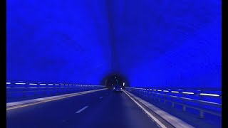 Подводные автомобильные туннели Норвегия Undersea road tunnels Norway 2020 4K  TACHPLANET [upl. by Podvin824]