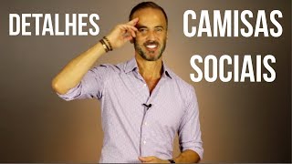 Camisa Social Masculina Detalhes indispensáveis na hora de usar [upl. by Nairde]