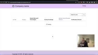 PowerApps Implementation Lesson 22 Create an application for a job posting on the portal [upl. by Regdor139]