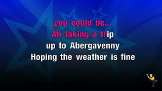 Abergavenny  Marty Wilde KARAOKE [upl. by Mott621]