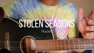 How to Play Stolen Seasons by Hazlett  Guitar Tutorial easy [upl. by Darbie403]