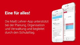 Maiss Lehrer App  der Begleiter durch den Schulalltag [upl. by Saiasi152]