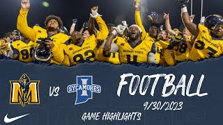 Murray State vs Indiana State Football Highlights  9302023 [upl. by Ballard120]