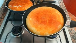 pane liquido in padella🤔 in 5 minuti senza impasto‼ incredibilmente buono [upl. by Ennayhc]