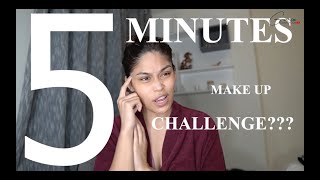 5 MINUTE MAKE UP CHALLENGE [upl. by Archibaldo]