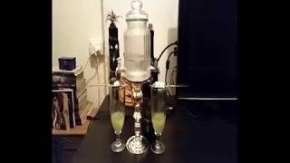 Home made Absinthe Fountain with Jade 1901 [upl. by Lillie]