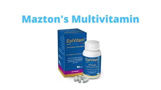 The Best Multivitamin for Hair Skin and Nails  Epivitam  Mazton [upl. by Haneehs]