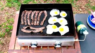 Blackstone 22 Inch Tabletop Griddle  Blackstone Griddle [upl. by Akehsal]