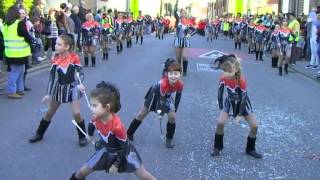 ANDERLUES Carnaval 2014 Majorettes Rosy Girls by CRIDEL [upl. by Tarabar]