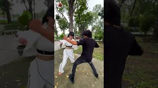 Nữ sát thủ giải cứu chàng trai selfdefence kungfu vothuat martialarts tựvệ kickboxing [upl. by Idieh]