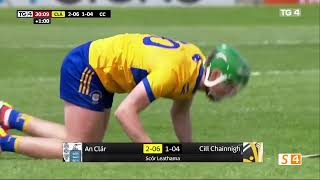 KILKENNY V CLARE HIGHLIGHTS  2024 ALL IRELAND MINOR HURLING SEMIFINAL [upl. by Soalokin600]