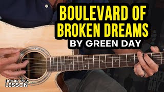 Boulevard of Broken Dreams by Green Day  Guitar Pop Lesson [upl. by Pronty]